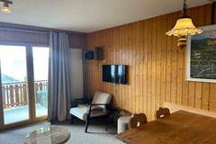 Ferienwohnung - Hortensia H 021 - VIEW studio 4 pers - Ferienunterkunft in Veysonnaz (4 Personen)