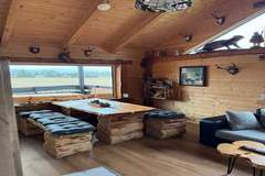 Ferienhaus - Hütte am Wolfsberg - Ferienunterkunft in Harzgerode (8 Personen)