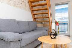 Ferienwohnung - Apartments Tino- Two Bedroom Apartment with Terrace and Sea View(A2) - Ferienunterkunft in Sutivan (4 Personen)