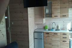 Ferienhaus - Domek parterowy z osobną sypialnią w Rewalu - Ferienunterkunft in Rewal (4 Personen)
