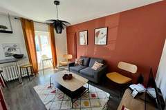 Ferienwohnung - Terracotta - Centre-ville - 5p - Rêve au Mans - Ferienunterkunft in Le Mans (5 Personen)
