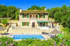 Ferienhaus, Exklusive Unterkunft - Villa Son Capellet i - Ferienunterkunft in Petra (10 Personen)
