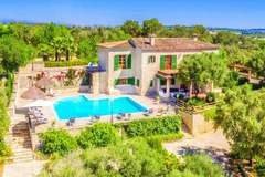 Ferienhaus, Exklusive Unterkunft - Villa Son March in P - Ferienunterkunft in Petra (12 Personen)