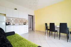 Ferienwohnung - Apartments Milic - One Bedroom Apartment  with Terrace and Sea View C - Ferienunterkunft in Karin Gornji (5 Personen)