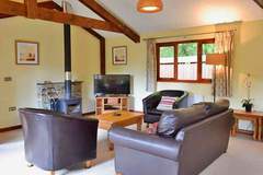 Ferienhaus - Little Dunley - Oaktree Cottage - Ferienunterkunft in Bovey Tracey (4 Personen)