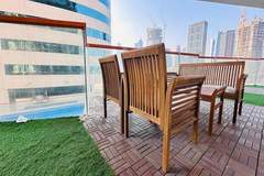 Ferienhaus - Luxe Stylish 2 Bedroom Apt with Burj Khalifa view - Ferienunterkunft in Dubai (4 Personen)