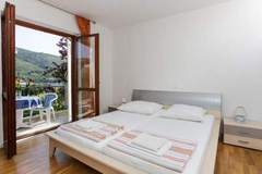 Ferienwohnung - Villa Celenca - Double Room with Balcony and Sea View - Ferienunterkunft in Mokosica (2 Personen)