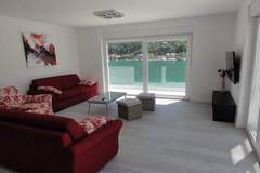 Ferienhaus, Exklusive Unterkunft - Villa Riva - Five Bedroom Villa with Pool and Sea View - Ferienunterkunft in Mokosica (10 Personen)