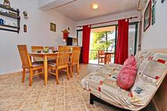 Ferienwohnung - Apartments Sunset - Two Bedroom Apartment with Terrace and Sea View ( Gornji ) - Ferienunterkunft in Blato (5 Personen)