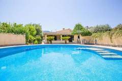 Ferienwohnung - La Sort Llarga: Casa de Campo con Piscina Privada - Ferienunterkunft in Port de Pollença (6 Personen)