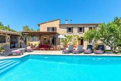 Ferienhaus, Exklusive Unterkunft - Ca na Pereta: Encanto Tradicional con Piscina Priv - Ferienunterkunft in Port de Pollença (6 Personen)