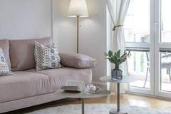 Ferienwohnung - Apartments Maris-Superior One Bedroom Apartment  with Terrace and Sea view - Ferienunterkunft in Plat (3 Personen)