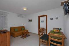 Ferienwohnung - Apartments Villa Juric -  One Bedroom Apartment (Crveni 3) - Ferienunterkunft in Baska Voda (4 Personen)