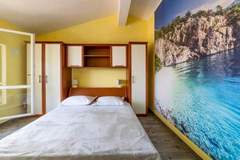 Ferienwohnung - Apartments Ribarević  - Studio with Balcony - Ferienunterkunft in Makarska (2 Personen)