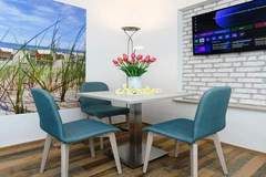 Ferienwohnung - Haus Strandkorb 6 - Ferienunterkunft in Bensersiel (2 Personen)