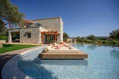 Ferienhaus, Exklusive Unterkunft - Diktamos - Ferienunterkunft in Prinos (6 Personen)