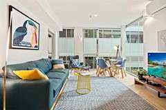 Ferienwohnung - Modern, renovated apartment in Melbourne CBD - Ferienunterkunft in Melbourne (3 Personen)