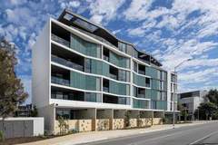Ferienwohnung - Stylish 2-Bed Unit with Views & Rooftop Access - Ferienunterkunft in North Fremantle (2 Personen)