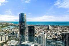 Ferienwohnung - Stylish City Apartment with Expanding City Views - Ferienunterkunft in Southbank (4 Personen)