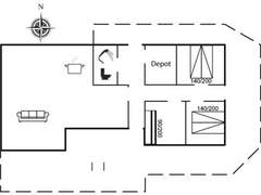 Ferienhaus - Ferienhaus Noralee - 3.5km from the sea