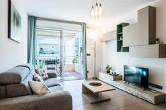 Ferienwohnung - Résidence 2p Avec Piscine Au Palm Beach - Ferienunterkunft in Cannes (4 Personen)