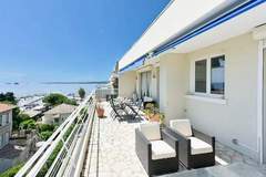 Ferienwohnung - Résidence Cosy 3p En Dernier étage, Terrasse Et Vue Mer - Ferienunterkunft in Cannes (4 Personen)