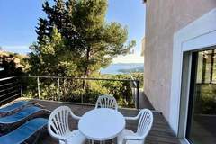 Ferienwohnung - Résidence T2 Rénové Avec Vue Mer Et Grand Balcon – Aiguebelle, Le Lavandou - Ferienunterkunft in Le Lavandou (4 Personen)