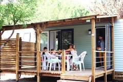 Ferienhaus, Wohnmobil - Caravanpark Mas des Lavandes Sérignan-Mobilhome ConfortPremium TVclim 3ch 6p - Ferienunterkunft in Serignan (6 Personen)