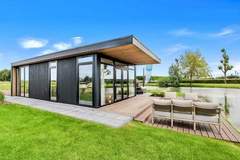 Ferienhaus - Chalet aan het Water - Betuwse Hofjes - 4P - Ferienunterkunft in Kesteren (4 Personen)