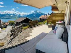 Ferienwohnung - Ferienwohnung Chalet Alpenblick