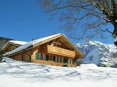 Ferienwohnung - Ferienwohnung Chalet Herrschaft 4 Bett Wohnung