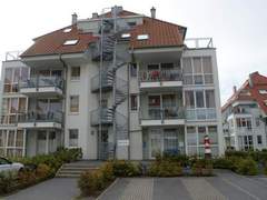 Ferienwohnung - Ferienwohnung Wohnung in Strandnähe mit Sauna und Kamin