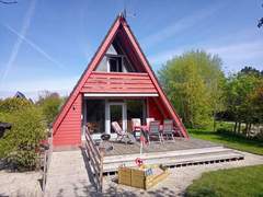 Ferienhaus - Ferienhaus Unmittelbar hinter dem Deich gelegenes Nurdachhaus