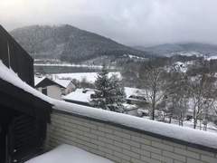 Ferienwohnung - Ferienwohnung Berg- und Seeblick am Hillebachsee