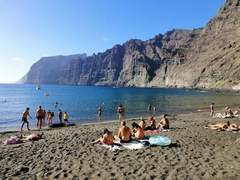 Ferienwohnung - Ferienwohnung Panoramica Los Gigantes Meerblick