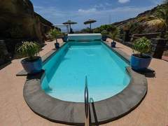 Ferienhaus - Ferienhaus Finca Castillo Bentley Schlafen in einer vulkanischen Höhle