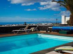 Ferienwohnung - Ferienwohnung Großes Appartement mit Meerblick auf Lanzarote