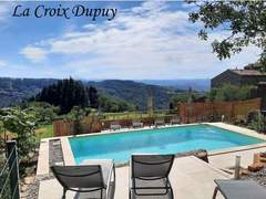 Ferienhaus - Ferienhaus Haus La Croix Dupuy mit privatem Pool