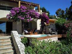 Ferienwohnung - Ferienwohnung Pont de bateau, Meerblick mit privatem Pool