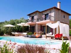 Ferienhaus - Ferienhaus Agapi mit Infinity-Pool