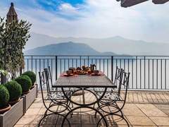 Ferienwohnung - Ferienwohnung Terrazza a Lago - Zweizimmerwohnung mit Terrasse und Schwimmbad