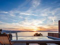 Ferienhaus - Ferienhaus Omnia Villa 1-''Beheizter'' Pool und atemberaubender Meerblick