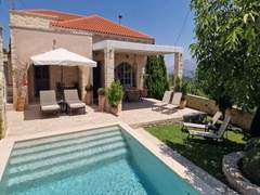 Ferienhaus - Ferienhaus Artemis Apollonas Villa - Luxuriöse Flucht mit Pool