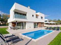 Ferienhaus - Ferienhaus Designvilla mit Dachterrasse und Panoramablick