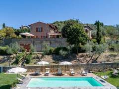 Ferienwohnung - Ferienwohnung Wunderschöne Wohnung in Cortona mit Großer Terrasse