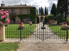 Ferienwohnung - Ferienwohnung Wunderschöne Wohnung in Chiusi mit Gemeinschaftspool mit Panoramablick