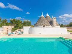 Ferienhaus - Ferienhaus TRULLO  mit pool OSTUNI: Kostenlos: Bettwäsche und Handtücher, 2 Fahrräder, 1 H