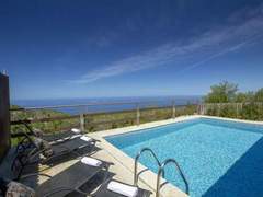 Ferienhaus - Ferienhaus in Apollonii mit privatem Pool und spektakulärer Aussicht