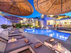 Ferienwohnung - Ferienwohnung Elounda Garden Maxima Suite Beheiztes Schwimmbad