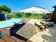 Ferienhaus - Ferienhaus Beach House BET, romantisches Refugium im Olivenhain